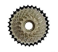 Yhenlovtt Rueda libre de acero para bicicleta, 9 velocidades, 13-32T con dientes de engranaje de precisión, para cambio suave, pieza de repuesto ligera de 580 g, para ciclismo, color plateado