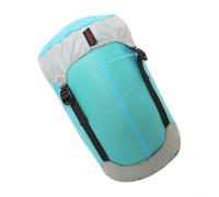 Yhenlovtt Saco de compresión para acampar Sleeping Plus con 2 correas fuertes, nailon de liberación rápida, impermeable, para hebillas, bolsa de almacenamiento de silicona con 20D (S)