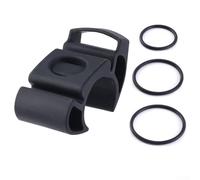 Yhenlovtt Silicona para bicicleta Polar for Plus para Smartwatch Out, compatible con manubrio redondo y plano, soporte de ajuste seguro, soporte de bicicleta para relojes