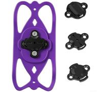 Yhenlovtt Soporte de silicona para teléfono de bicicleta Garmin para Wahoo para Bryton, soporte para smartphone de ciclismo de 4 a 7 pulgadas, soporte de manillar antivibración (D)