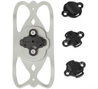 Yhenlovtt Soporte de silicona para teléfono de bicicleta Garmin para Wahoo para Bryton, soporte para smartphone de ciclismo de 4 a 7 pulgadas, soporte antivibración (F)