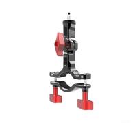 Yhenlovtt Soporte para cámara de bicicleta de aleación de aluminio con soporte giratorio de 270 grados, soporte de leva de acción de metal CNC para motocicleta y UTV, kit POV todoterreno
