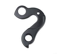 Yhenlovtt Suspensión de desviador trasero de bicicleta compatible con eje pasante CNC de aleación de aluminio para fieltro bicicleta de carretera bicicleta de montaña marco negro gancho parte