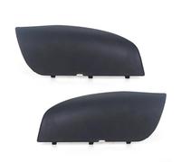 Yhenlovtt Tapa de gancho de remolque para parachoques delantero para Porsche 2007-2010, par de plástico negro compatible con OEM 95550515510 95550515610