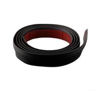 Yhenlovtt Tira de transición de suelo para bordes de alfombra, TPE de 10 mm de grosor, compatible con tiras de bordes, borde de umbral suave y sin costuras, puerta resistente a tropiezos y (2 m)