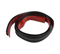 Yhenlovtt Tira de transición de suelo para bordes de alfombra, TPE de 10 mm de grosor, compatible con tiras de bordes, borde de umbral suave y sin costuras, puerta resistente a tropiezos y (1 m)