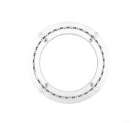 Yhenlovtt Tocadiscos Rotati Beari de aleación de aluminio, base silenciosa Lazy Susan para cocina y mesa de comedor, plataforma de rotación Smoo DIY para Servi T (8 pulgadas)