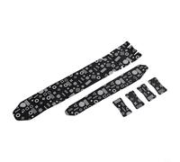 Yhenlovtt Tubo de poliuretano para bicicleta, 34 x 6 cm, protector de fibra para marco de fibra para vaina negra mediana y cinta de carbono (dibujos animados)