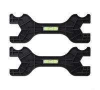 Yhenlovtt Tubos multiusos de doble extremo con grifo para baño para reparaciones de fontanería, llave de inodoro manual, llave de agua de nivel y llave integrada