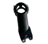 Yhenlovtt Vástago de bicicleta 31,8 mm 80 mm para horquilla de 28,6 mm, vástago de manillar MTB de aleación de aluminio de 8 grados, parte negra de auriculares de ciclismo