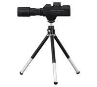 Yhenlovtt Zoom Telescopio monocular digital HD 2MP cámara WiFi habilitada con trípode para paisajes de vida silvestre, observación de aves, conciertos, batería de larga duración