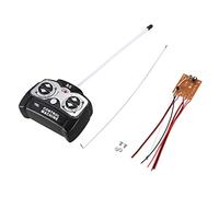 Yheonver 5CH 27Mhz Control Remoto Placa de Circuito del Receptor de la Unidad + Control Remoto para el de Radio de Juguete del Coche de Tanque RC