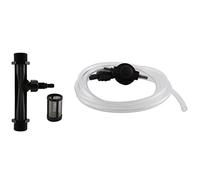 Yheonver Dispositivo de riego de jardín 3/4 Venturi Inyector Kit de tubo de agua