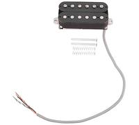 Yheonver Fonocaptor Humbucker De Guitarra Eléctrica Fonocaptor Alnico V Para Puente Negro