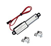 Yheonver Mini actuador lineal eléctrico - carrera de 1.2 pulgadas, 64N/14 libras, velocidad 0.6 pulgadas/S, mini actuador de movimiento impermeable, pequeño 12 V CC