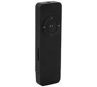 Yheonver Reproductor de música portátil USB Sport U Disk Mini MP3, compatible con tarjeta TF de 32 GB (negro)