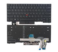 yhfshop Teclado retroiluminado de repuesto para laptop Lenovo ThinkPad T14 Gen 1 2020 20UD 20UE 20S0 P14s Gen1, P14s T14 Gen2, negro