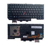 yhfshop Teclado retroiluminado de repuesto para laptop Lenovo ThinkPad X1 Carbon X1C Gen 5th 6th 2017 2018 01ER623 SN20M08031