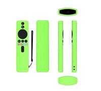 YHFZR Compatible para Funda Xiaomi TV Stick 4K, Silicona Antigolpes Funda Protectora Remoto Compatible con Xiaomi TV Stick 4K, Verde Resplandor Nocturno