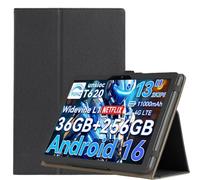 YHFZR Funda Carcasa para Blackview MEGA8 Tablet 13 Pulgada, Slim Smart Carcasa Protectora con Soporte Función Cover Case, Negro