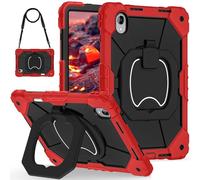 YHFZR Funda Carcasa para Lenovo Idea Tab Pro Gen 2 13 Pulgada 2026 Tablet TB390FU/TB376FC, Tres Capas con función Atril incorporada Shockproof Híbrido Resistente Case, Rojo