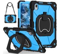 YHFZR Funda Carcasa para Lenovo Idea Tab Pro Gen 2 13 Pulgada 2026 Tablet TB390FU/TB376FC, Tres Capas con función Atril incorporada Shockproof Híbrido Resistente Case, Azul
