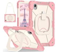 YHFZR Funda Carcasa para Lenovo Idea Tab Pro Gen 2 13 Pulgada 2026 Tablet TB390FU/TB376FC, Tres Capas con función Atril incorporada Shockproof Híbrido Resistente Case, Rosa