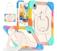 YHFZR Funda Carcasa para Lenovo Idea Tab Pro Gen 2 13 Pulgada 2026 Tablet TB390FU/TB376FC, Tres Capas con función Atril incorporada Shockproof Híbrido Resistente Case, Colorido