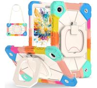 YHFZR Funda Carcasa para Lenovo Tab One/Tab K9 8,7 Pulgada Tablet TB305XU/TB305FU, Tres Capas con función Atril incorporada Shockproof Híbrido Resistente Cover Case, Colorido