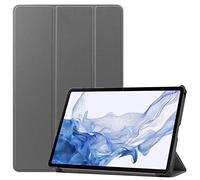YHFZR Funda Carcasa para Samsung Galaxy Tab S9 2023, Slim Smart Carcasa Protectora con Soporte Función Cover Case para Samsung Galaxy Tab S9 11 Pulgada 2023 X710/X716, Gris