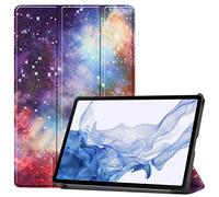 YHFZR Funda Carcasa para Samsung Galaxy Tab S9 2023, Slim Smart Carcasa Protectora con Soporte Función Cover Case para Samsung Galaxy Tab S9 11 Pulgada 2023 X710/X716, Galaxia