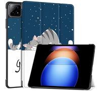 YHFZR Funda Carcasa para Xiaomi Pad 6S Pro, Slim Smart Carcasa Protectora con Soporte Función Cover Case para Xiaomi Pad 6S Pro 12,4 Pulgada, Gato