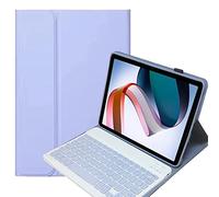 YHFZR Funda con Teclado para Lenovo Pad Plus 11.5'' 2023, Español Ñ Desmontable Magnética Bluetooth Teclado Inalámbrico para Lenovo Pad Plus 11.5'' 2023 TB-350FU, Morado