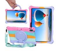 YHFZR Funda para AGM Pad P2 Tablet 11 Pulgada, Soporte Giratorio Silicón Ligera Carcasa Antideslizante para los niños para AGM Pad P2 Tablet 11 Pulgada, Rosa