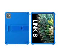 YHFZR Funda para Blackview Link 8 Tablet 12,7 Pulgada, Silicón Ligera Carcasa Antideslizante con Soporte para los niños, Azul Oscuro