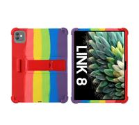 YHFZR Funda para Blackview Link 8 Tablet 12,7 Pulgada, Silicón Ligera Carcasa Antideslizante con Soporte para los niños, Colorido