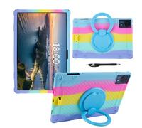 YHFZR Funda para Blackview MEGA8 13 Pulgada Tablet, Soporte Giratorio Silicón Ligera Carcasa Antideslizante para los niños, Colorido