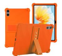 YHFZR Funda para Blackview Tab60, Silicón Ligera Carcasa Antideslizante con Soporte para los niños para Blackview Tab60 Tablet 8,68 Pulgada, Naranja