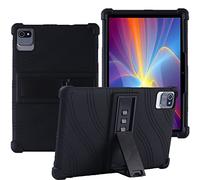 YHFZR Funda para Brillar T16 10 Pulgadas, Silicón Ligera Carcasa Antideslizante con Soporte para los niños para Brillar T16 10 Pulgadas, Negro