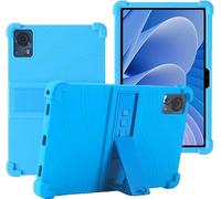 YHFZR Funda para Cubot Tab 70 Tablet 10,95 Pulgada, Silicón Ligera Carcasa Antideslizante con Soporte para los niños, Azul