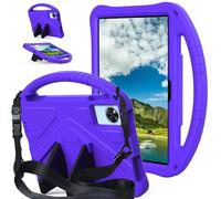 YHFZR Funda para DOOGEE Tab A9+/A9 Pro+ Tablet 11 Pulgada, EVA Ligera Carcasa Antideslizante con Soporte, Correa para el Hombro, Morado