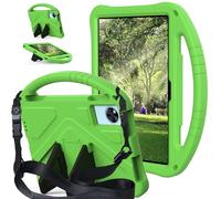 YHFZR Funda para DOOGEE Tab E3 Tablet 11 Pulgada, EVA Ligera Carcasa Antideslizante con Soporte, Correa para el Hombro para DOOGEE Tab E3 Tablet 11 Pulgada, Verde