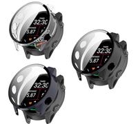 YHFZR Funda para Garmin Forerunner 570 47mm, Ultra Delgada Silicone Anti-Rasguños Case Cover para Garmin Forerunner 570 47mm, Negro&Azul&Claro