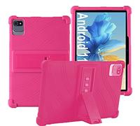 YHFZR Funda para HiGrace/FancyDay Tablet 10 Pulgada, Silicón Ligera Carcasa Antideslizante con Soporte para los niños para HiGrace Tablet 10 Pulgada/FancyDay Tablet 10 Pulgada, Rosa