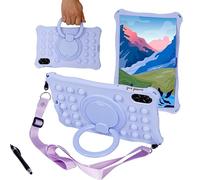 YHFZR Funda para Honor Pad X9a/ X9/ X9 Pro 11,5 Pulgada, Soporte Giratorio Silicón Ligera Carcasa Antideslizante para los niños para Honor Pad X9a/ X9/ X9 Pro, Morado