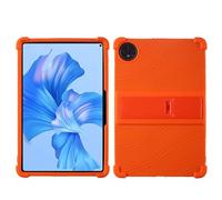 YHFZR Funda para Huawei MatePad Pro 11 2022, Silicón Ligera Carcasa Antideslizante con Soporte para los niños para Huawei MatePad Pro 11 2022, Naranja
