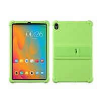 YHFZR Funda para Lenovo K10C TB-X6E6F/X6E6N, Silicón Ligera Carcasa Antideslizante con Soporte para los niños para Lenovo K10C TB-X6E6F/X6E6N, Verde