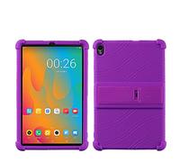 YHFZR Funda para Lenovo K10C TB-X6E6F/X6E6N, Silicón Ligera Carcasa Antideslizante con Soporte para los niños para Lenovo K10C TB-X6E6F/X6E6N, Morado