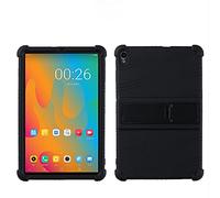 YHFZR Funda para Lenovo K10C TB-X6E6F/X6E6N, Silicón Ligera Carcasa Antideslizante con Soporte para los niños para Lenovo K10C TB-X6E6F/X6E6N, Negro