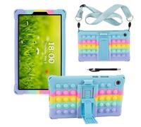 YHFZR Funda para Lenovo Tab One/Tab K9 8,7 Pulgada (TB305XU/TB305FU), Silicón Ligera Carcasa Antideslizante con Soporte para los niños, Colorido